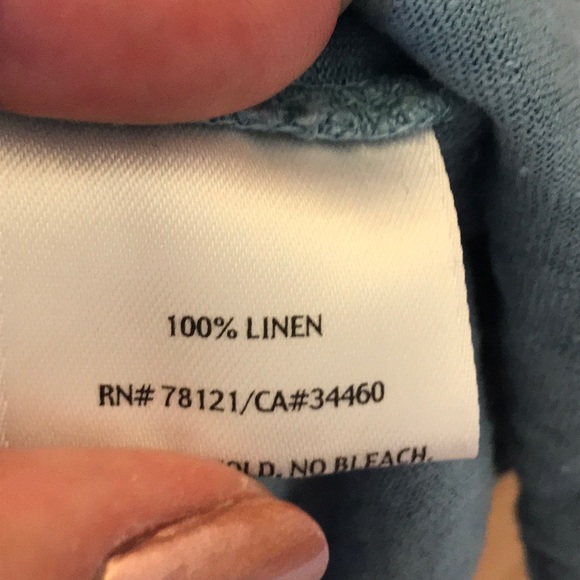 Hi-Low Short Sleeve Eileen Fisher T-shirt - Picture 5 of 7
